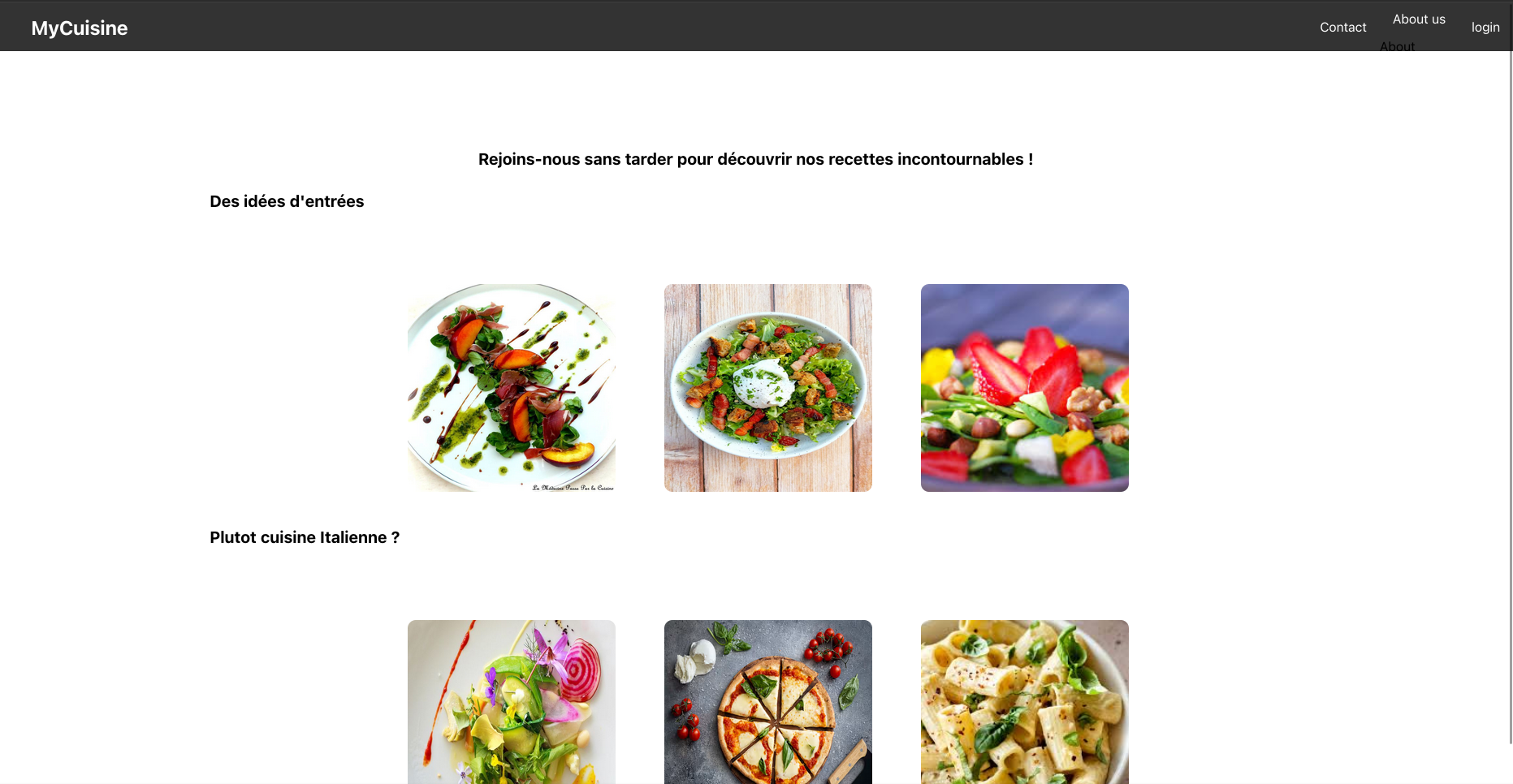 image du siteweb mycuisine